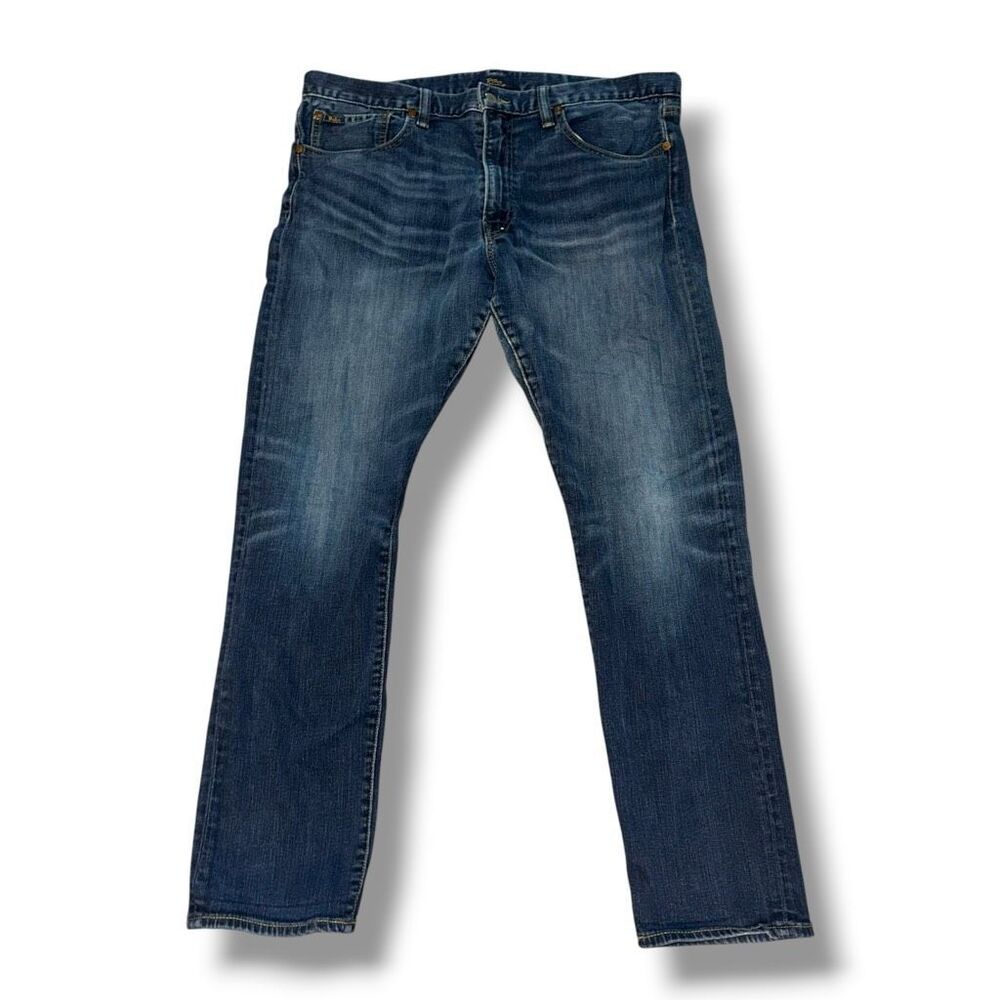 Polo Ralph Lauren Sullivan Slim Fit Denim Blue Jeans Sz 36/30